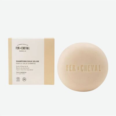 Fer A Cheval Weiches festes Shampoo mit Sheabutter 100 gr Fer A Cheval Weiches festes Shampoo mit Sheabutter 100 gr