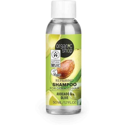 Organic Shop Reparierendes Shampoo für geschädigtes Haar, Organic Shop Reparierendes Shampoo für geschädigtes Haar,