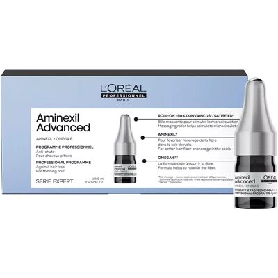 L'Oréal Professionnel Aminexil Advanced Ampullen mit L'Oréal Professionnel Aminexil Advanced Ampullen mit