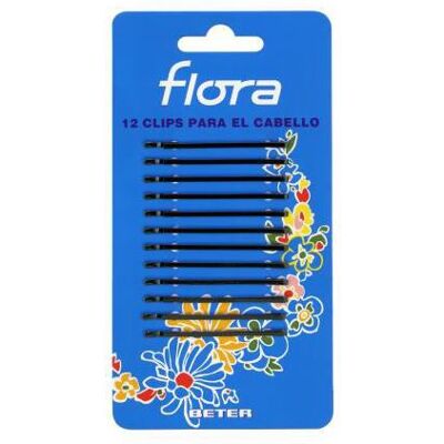Beter 12 Haarspangen Flora Schwarz Beter 12 Haarspangen Flora Schwarz