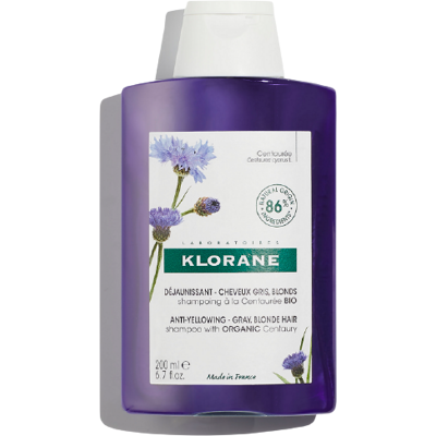 Klorane Centaurea Anti-Gelbstich-Shampoo 200 ml Klorane Centaurea Anti-Gelbstich-Shampoo 200 ml