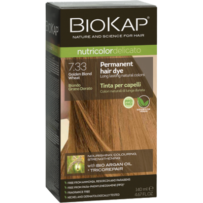 Biokap Nutricolor Delicato 7.33 Haarfarbe - Natürliche, Pflegende Farbe Biokap Nutricolor Delicato 7.33 Haarfarbe - Natürliche, Pflegende Farbe