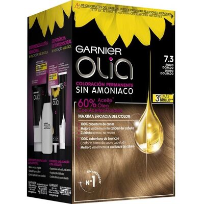 Garnier Olia Permanente Coloration 7.3 Dunkelgoldblond Garnier Olia Permanente Coloration 7.3 Dunkelgoldblond