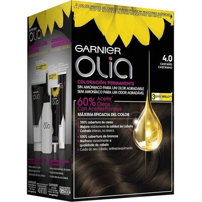 Garnier Olia Permanente Coloration 4.0 Kastanie Garnier Olia Permanente Coloration 4.0 Kastanie