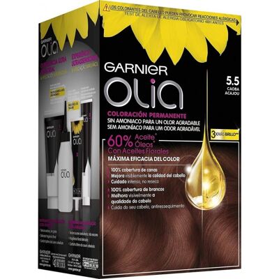 Garnier Olia Permanente Coloration 5.5 Mahagoni Garnier Olia Permanente Coloration 5.5 Mahagoni