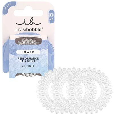 Invisibobble Power Crystal Clear Haargummi 3 Stück Invisibobble Power Crystal Clear Haargummi 3 Stück