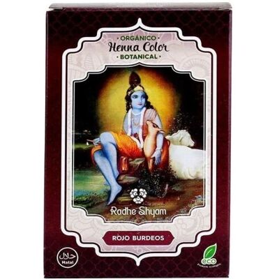 Radhe Shyam Henna - Bordeaux-Rot - 100g - Henna Pulver Radhe Shyam Henna - Bordeaux-Rot - 100g - Henna Pulver