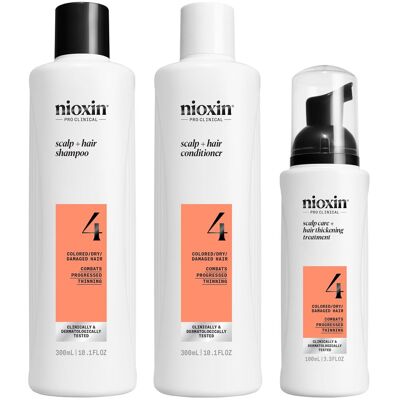 Nioxin System 4 - Kit - Behandlung Für Gefärbtes Haar - Unisex Nioxin System 4 - Kit - Behandlung Für Gefärbtes Haar - Unisex