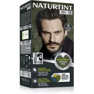 Naturtint Ammoniakfreie Haarfarbe für Männer, 1 Einheit 3N Naturtint Ammoniakfreie Haarfarbe für Männer, 1 Einheit 3N