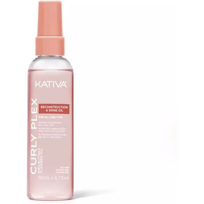 Kativa Curly Plex Regenerierendes und Glanzverstärkendes Öl 110 ml Kativa Curly Plex Regenerierendes und Glanzverstärkendes Öl 110 ml