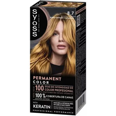 Syoss Permanente Haarfarbe, 1 Einheit 8.7-Rub Gold Caramel Syoss Permanente Haarfarbe, 1 Einheit 8.7-Rub Gold Caramel