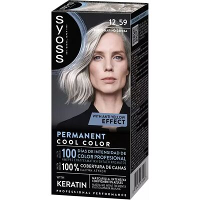 Syoss Permanente kühle Haarfarbe, 1 Einheit 12.59-Rub Plat Cen Syoss Permanente kühle Haarfarbe, 1 Einheit 12.59-Rub Plat Cen
