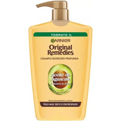 Garnier Original Remedies Avocado- und Sheabutter-Shampoo 1000 ml Garnier Original Remedies Avocado- und Sheabutter-Shampoo 1000 ml