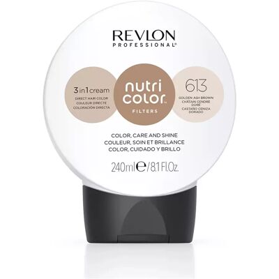 Revlon PROFESSIONAL Nutri Color Filters - Goldener Aschbraun - Toning Filters Revlon PROFESSIONAL Nutri Color Filters - Goldener Aschbraun - Toning Filters