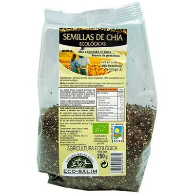SALIM ECO - SALIM Öko-Chia-Samen 250 Gr 250 gr SALIM ECO - SALIM Öko-Chia-Samen 250 Gr 250 gr