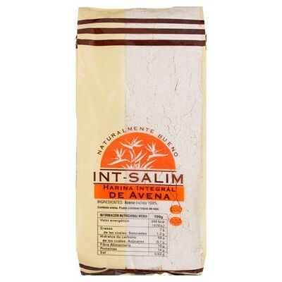 INT-SALIM Vollkorn-Hafermehl 500 Gr 500 gr INT-SALIM Vollkorn-Hafermehl 500 Gr 500 gr