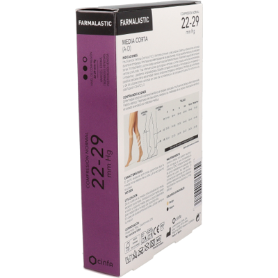 Cinfa Farmalastic Kurze Strümpfe 140 Black Queen Plus Cinfa Farmalastic Kurze Strümpfe 140 Black Queen Plus