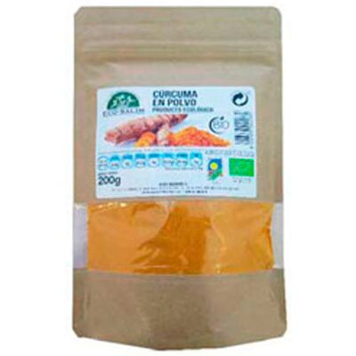 ECO SALIM Powdered Curcuma 200 gr ECO SALIM Powdered Curcuma 200 gr