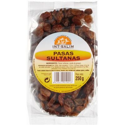 INT-SALIM Trockenfrüchte Rosinen Sultaninen 250 gr INT-SALIM Trockenfrüchte Rosinen Sultaninen 250 gr