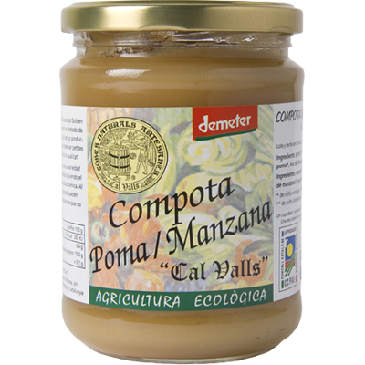 Cal Valls Bio-Apfelkompott 400 gr Cal Valls Bio-Apfelkompott 400 gr