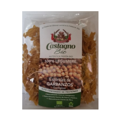 Castagno Spiralen 100% Kichererbsen Eco 250 gr Castagno Spiralen 100% Kichererbsen Eco 250 gr