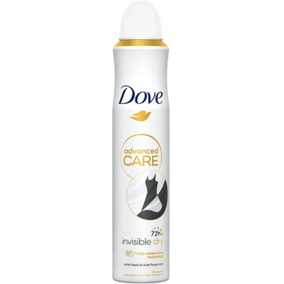 Dove Advance Care Unsichtbares Trockenes Deodorant-Spray 200 ml Dove Advance Care Unsichtbares Trockenes Deodorant-Spray 200 ml