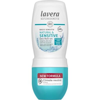 Lavera Basis Sensitiv Natural & Sensitive Deo Roll-On 50 ml Lavera Basis Sensitiv Natural & Sensitive Deo Roll-On 50 ml