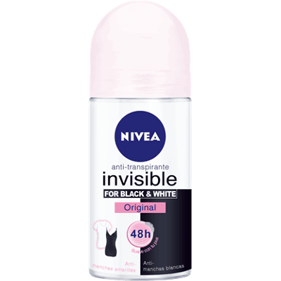 Nivea Black & White Invisible Deodorant Roll-On 50 ml 50 ml Nivea Black & White Invisible Deodorant Roll-On 50 ml 50 ml