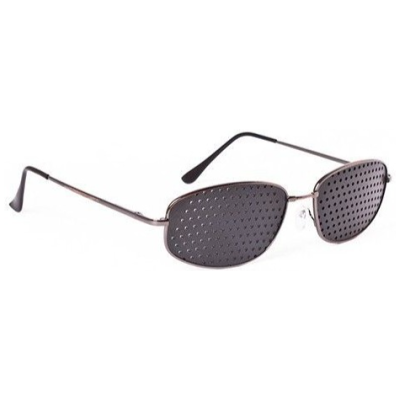 Irisana Schwarze Metall Retikulargläser - Brille Irisana Schwarze Metall Retikulargläser - Brille