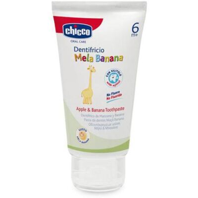 Chicco Bananen Apfel Zahnpasta, ab 6 Monaten Chicco Bananen Apfel Zahnpasta, ab 6 Monaten