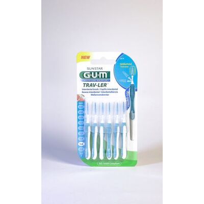 Sunstar Gum Interdentalbürste 1,6 mm Trav-ler 6 Stück 19 gr Sunstar Gum Interdentalbürste 1,6 mm Trav-ler 6 Stück 19 gr