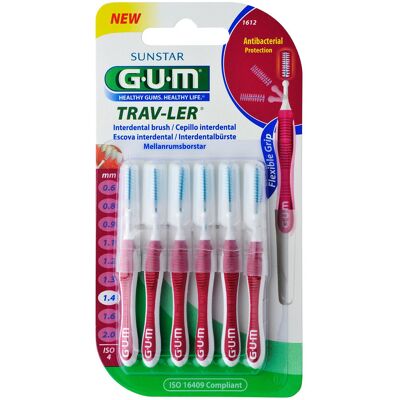 Gum Interdentaler Traveller 6 Einheiten Gum Interdentaler Traveller 6 Einheiten