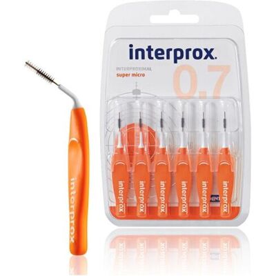 Interprox Interprox plus super micro Zahnbürste 0,7 cn 6 Interprox Interprox plus super micro Zahnbürste 0,7 cn 6