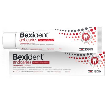 Isdin Bexident Antikaries Zahnpasta 125 ml Isdin Bexident Antikaries Zahnpasta 125 ml