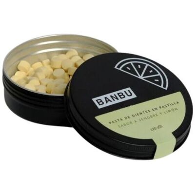 Banbu Soothie Spring Zahnpasta in Zitronentablette 120 Einheiten Banbu Soothie Spring Zahnpasta in Zitronentablette 120 Einheiten