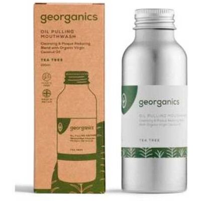Georganics Mundwasser mit Teebaumöl 100 ml Georganics Mundwasser mit Teebaumöl 100 ml