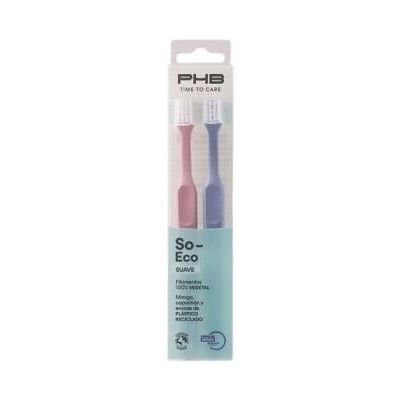 PHB Time To Care Weiche Zahnbürste für Erwachsene, 2 Einheiten PHB Time To Care Weiche Zahnbürste für Erwachsene, 2 Einheiten
