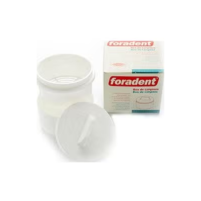 Foradent Zahnprothesen Hygiene Box - 3 Fächer Foradent Zahnprothesen Hygiene Box - 3 Fächer