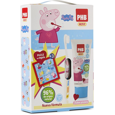 PHB Peppa Pig Zahnbürste Plus + Zahnpasta 50 ml + Geschenkpackung PHB Peppa Pig Zahnbürste Plus + Zahnpasta 50 ml + Geschenkpackung
