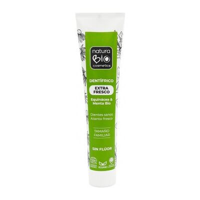 NaturaBIO Cosmetics Extra frische Echinacea- und Minz-Zahnpasta 125 ml NaturaBIO Cosmetics Extra frische Echinacea- und Minz-Zahnpasta 125 ml