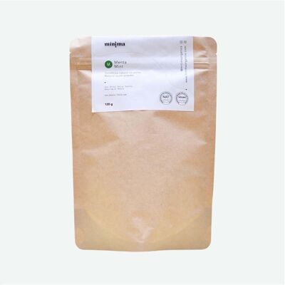 Mínima Organics Zahnpasta mit Minzpulver 120 gr Mínima Organics Zahnpasta mit Minzpulver 120 gr