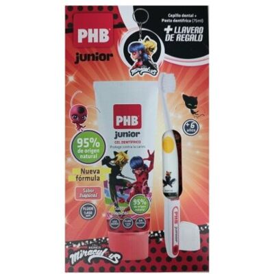 Dentaid Phb Junior Pinsel + Paste + Gadget Marienkäfer 20 Dentaid Phb Junior Pinsel + Paste + Gadget Marienkäfer 20