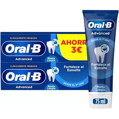 Oral-B Zahnschmelzstärkende Zahnpasta 2 x 75 ml Oral-B Zahnschmelzstärkende Zahnpasta 2 x 75 ml