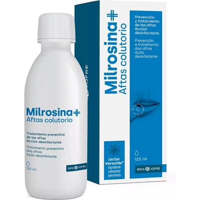 Reig Jofre Milrosina+ Mundspülung gegen Soor 125 ml Reig Jofre Milrosina+ Mundspülung gegen Soor 125 ml