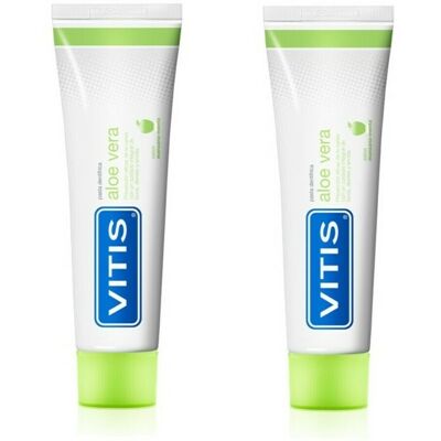 Vitis Aloe Apfel Zahnpasta Gel 2x150 ml Vitis Aloe Apfel Zahnpasta Gel 2x150 ml