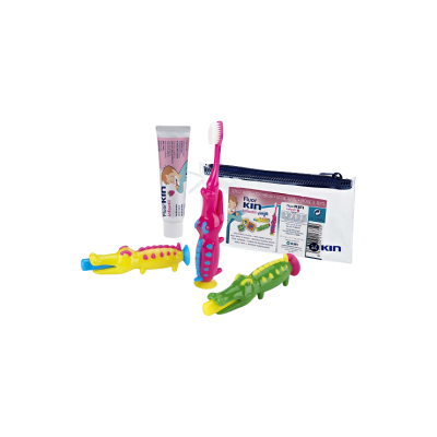 Kin Fluorkin Kinder-Reiseset Zahnbürste + Zahnpasta Kin Fluorkin Kinder-Reiseset Zahnbürste + Zahnpasta