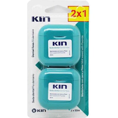 Kin Zahnseide-Packung 2X1 Kin Zahnseide-Packung 2X1