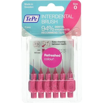 TEPE Interdentalbürste 0,4mm Rosa - Interdentalbürste TEPE Interdentalbürste 0,4mm Rosa - Interdentalbürste
