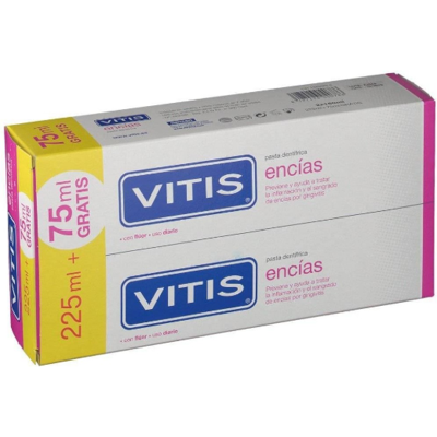 Vitis Zahnfleisch Zahnpasta 150 ml x 2 Einheiten Vitis Zahnfleisch Zahnpasta 150 ml x 2 Einheiten