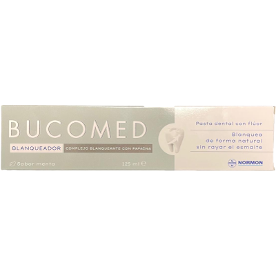 Normon Bucomed Whitening Paste 125 ml Normon Bucomed Whitening Paste 125 ml